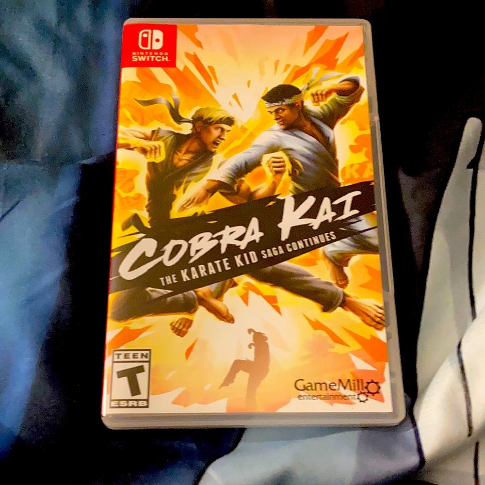 A Nintendo switch game Cobra Kai